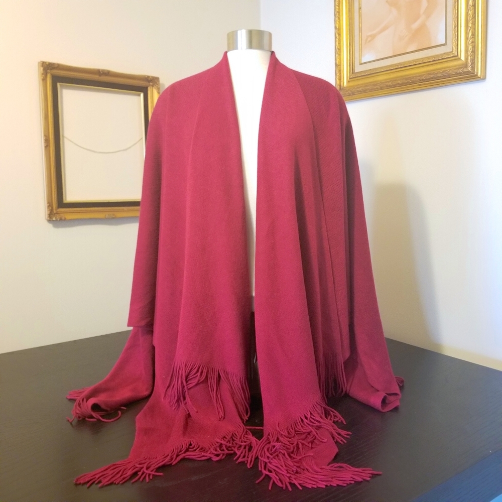 OS Shawl w/fringe
